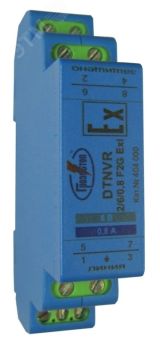 УЗИП ГРОЗОСТОП DTNVR 2/6/0,8 F2G Exi, Uо - 6 В, IL - 0,8 А, In (8/20) - 20 кА, искробезопасная цепь 404 050 Ключевой Компонент (Хакель)