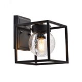 Светильник НБУ-60w вниз Е27 IP44 черный 48383 FERON