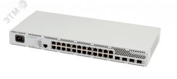 Коммутатор управляемый L2 24 порта 10/100/1000 Мб/с, 4хSFP, SFP+, 220В AC 1000675866 ELTEX