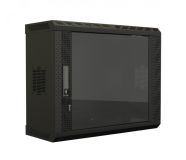 Шкаф настенный 19-дюймовый (19'') 9U480х600х250стекл дверь 447456 Hyperline