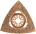 Насадка шлифовальная карбидная треугольная 80 мм 37935 FIT