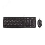 Комплект клавиатура + мышь MK121, USB, черный 920-010963 Logitech