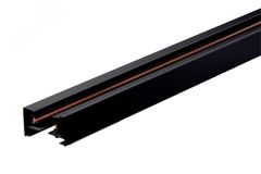 Шинопровод чёрный 3м PTR 3M-BL без токоподвода и заглушки 5041295 JazzWay
