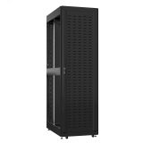 Шкаф серверный 42U 800х1000 передняя дверь: протект IP41. задняя дверь: одностворчатая перфорированная IP20. боковые панели: без. цвет: черный RAL9005  EX 8042.9630 SYSMATRIX