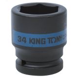 Головка торцевая ударная шестигранная 3/4', 34 мм 653534M King Tony