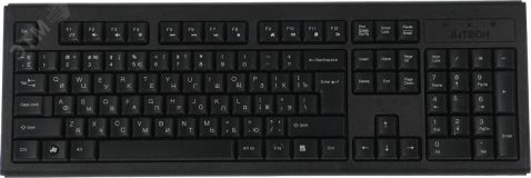 Клавиатура KR-83, USB, черный 533406 A4Tech