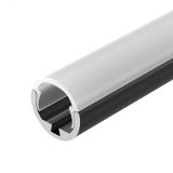 Профиль ROUND-D10.5-2000 ANOD BLACK (Алюминий) 033036 Arlight