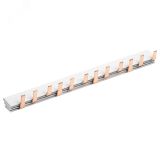 Шина соединительная типа PIN штырь 3Р 63 А 1 м 10шт, REXANT 11-2245 REXANT