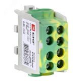 Клемма распределительная КСР с двойным винтом 2x35/2x25 желто-зеленая PROxima ksr-2.35-2.25-y-green EKF