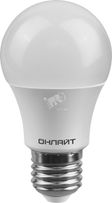 Лампа светодиодная LED 10вт Е27 белый 19204 ОНЛАЙТ