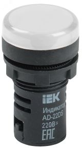 Лампа AD22DS LED матрица 22мм белый 230В BLS10-ADDS-230-K01 IEK