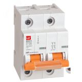 Автоматический выключатель BK63H-DC 2P C 6A, 10kA 0627061200 LSIS