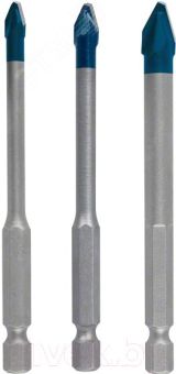 Сверла по керамограниту HEX-9 HardCeramic 3шт НАБОР (5/6/8мм) 2608579511 BOSCH