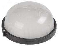 Светильник НПП1301 черный/круг 60Вт IP54 IEK LNPP0-1301-1-060-K02 IEK