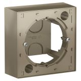 Коробка ATLASDESIGN для наружного монтажа шампань ATN000500 Systeme Electric
