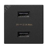 Зарядное устройство 2xUSB K126E-14 Simon