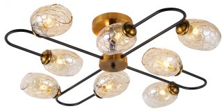 Люстра Moonless 3126-308 8 х Е14 40 Вт модерн Б0054857 Rivoli