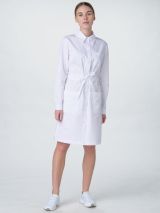 Халат женский Сансара-001 (тк.Смесовая,160) MedLine, белый,40-42, 158-164 87480651001 Факел