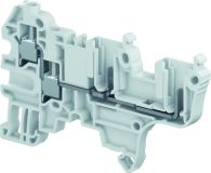 Клемма винт. ZDS4-22, 4 мм?, 2 заж. + 2 раз. 1SNK805013R0000 TE Connectivity (Entrelec,Tyco)