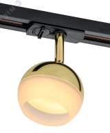 LIGHTING Светильник 4118 декоративный трековый поворотный под лампу GX53 золото IEK LT-USB0-4118-GX53-1-K22 IEK
