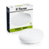 Лампа светодиодная LED 9вт GX53 белый таблетка 25829 FERON