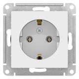 ATLASDESIGN РОЗЕТКА с заземлением, 16А, механизм, ЛОТОС ATN001343 Systeme Electric