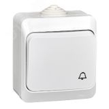 Кнопка нажимная (сх. 1) IP44 KA10-041B Systeme Electric