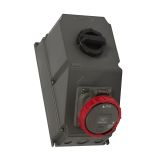Розетка переносная IP67 3К+H+З 400v 63А Hypra 059267 Legrand