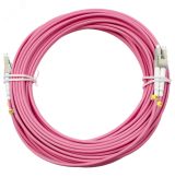 Шнур оптический duplex 10м LC-LC 50/125 мм OM4 LSZH 9106c Cabeus