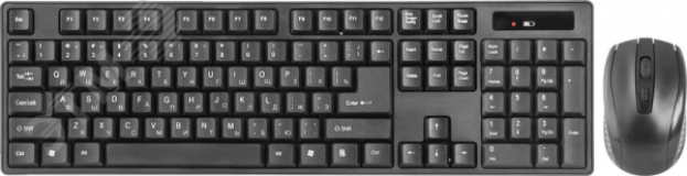 Комплект клавиатура + мышь беспроводной C-915, черный 1000416626 Defender