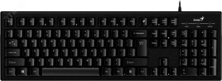Клавиатура Smart KB-101 USB, 105 клавиш, черный 31300006414 Genius