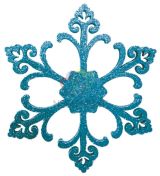 Фигура ёлочная Снежинка морозко, 66 см, синий 502-372 Neon-Night