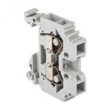 Колодка клеммная самозажимная JXB-S-6 41А серая PROxima plc-jxb-s-6g EKF