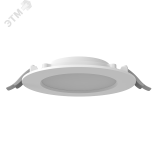 Светильник светодиодный ДВО-DL-01 Slim 20Вт 3000К 176*39мм IP65/40 белый опал DALI V1-RF-00083-10D01-6502030 Вартон