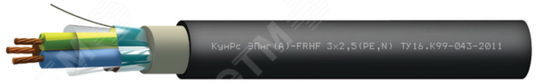 Кабель КунРс ЭПнг(А)-FRHF 2х1.0 (N) 16951 Спецкабель
