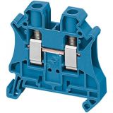 Клеммник винтовой проходной 6мм.кв 2 точки подключения NSYTRV62BL Schneider Electric