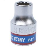 Головка торцевая стандартная двенадцатигранная 3/8', 8 мм 333008M King Tony