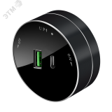 MultiTrack Розетка 2хUSB (тип А+С) 18Вт, 5В/3А Антрацит MTK13003B Systeme Electric