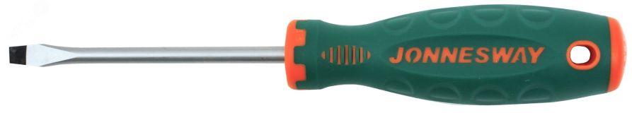 Отвертка стержневая шлицевая ANTI-SLIP GRIP, SL6.5х300 мм 046131 Jonnesway