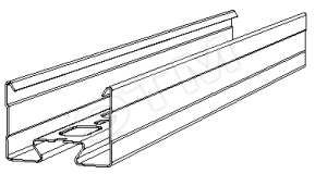 MEK Короб белый 70M 6м 1449315 MEKA