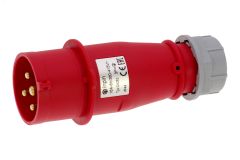 Вилка кабельная 16A/400V/3P+E/IP44 00-00032384 INPIN
