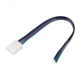 Коннектор выводной FIX-RGB-10мм-150мм-X1 (4-pin) (ARL, -) 023952 Arlight