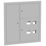 Щит этажный 4 кв. RAL9003 со слаботочным отсеком слева (1000х950х160) PROxima mb29-v-4z-ral9003 EKF