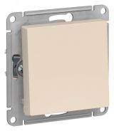 ATLASDESIGN 1-клавишный ВЫКЛЮЧАТЕЛЬ 2-полюсный, 10А, мех., БЕЖЕВЫЙ ATN000221 Systeme Electric