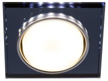 Встраиваемый светильник со светодиодной подсветкой DK LD50 BK GX53 черный Б0057473 ЭРА
