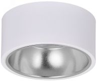 LIGHTING Светильник 4017 накладной потолочный под лампу GX53 белый/хром IEK LT-UPB0-4017-GX53-1-K54 IEK