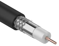 Кабель коаксиальный RG11 CCS 75Ом FPE PVC черн(3  00м) GENERICA CC1-R1F1-119-300-G Generica