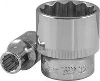 Головка торцевая 12-гранная 1/2''DR, 8 мм 055327 Ombra