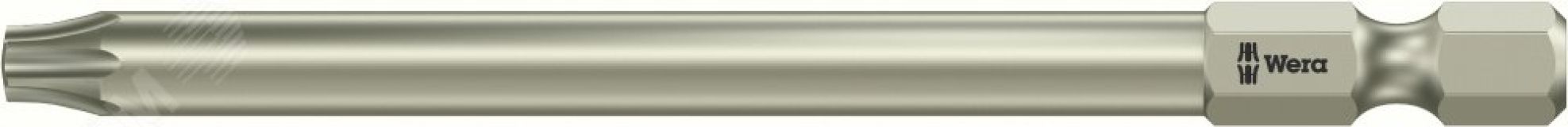 Бита 3867/4 TS TORX BO с отверстием под штифт нержавеющая сталь хвостовик 1/4 E 6.3 TX 20 x 89 мм WE-071091 Wera