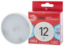 Лампа светодиодная GX53 12Вт таблетка нейтральный RED LINE LED GX-12W-840-GX53 R Б0048013 ЭРА